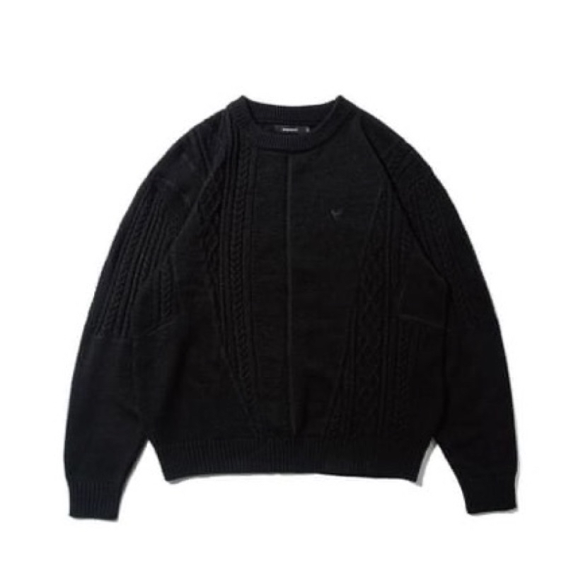 【REMIX】 【全新 L】22 A/W MRG2 Knitted Sweater Black