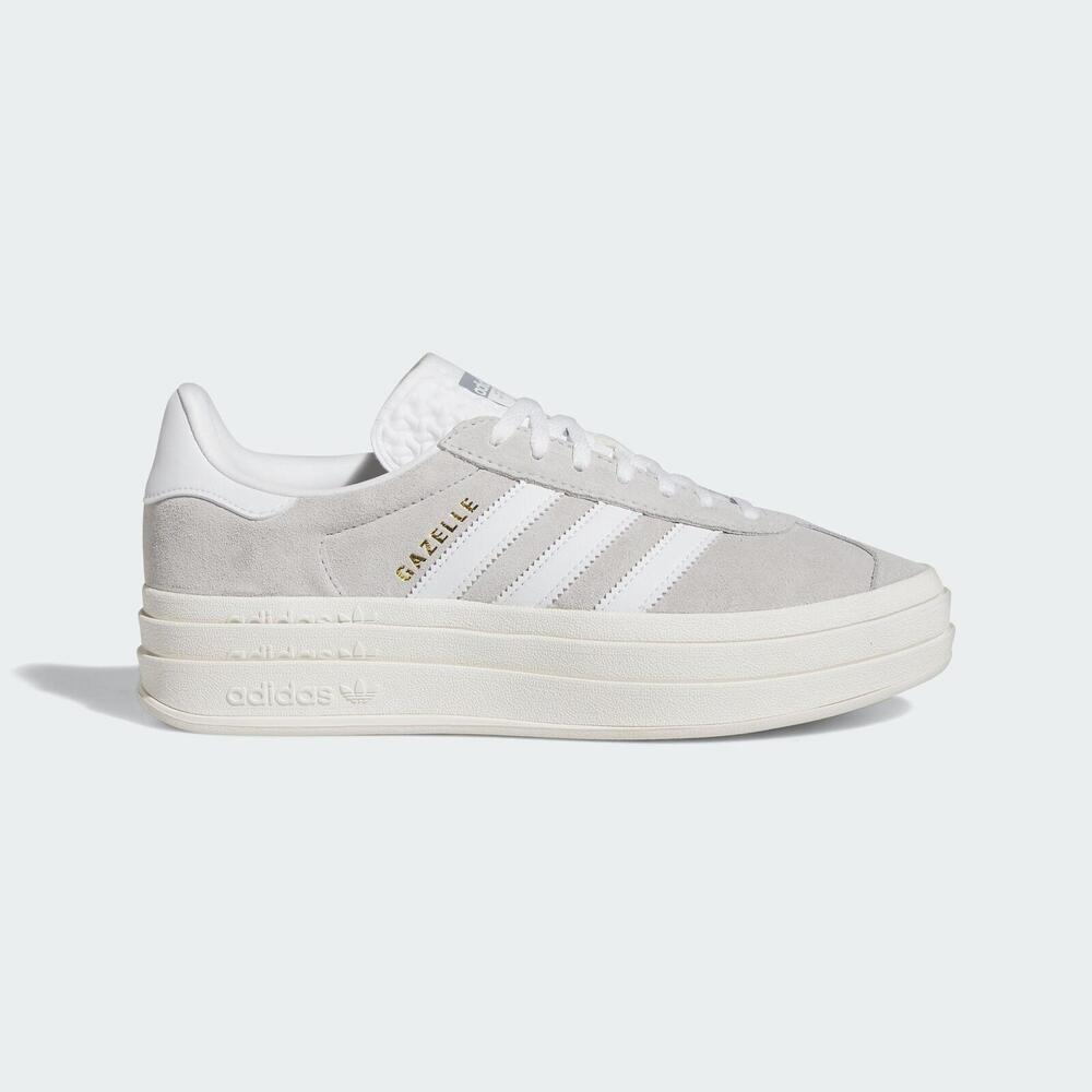 ADIDAS ORIGIANLS GAZELLE BOLD 灰色 復古休閒鞋 增高 厚底 復古 HQ6893