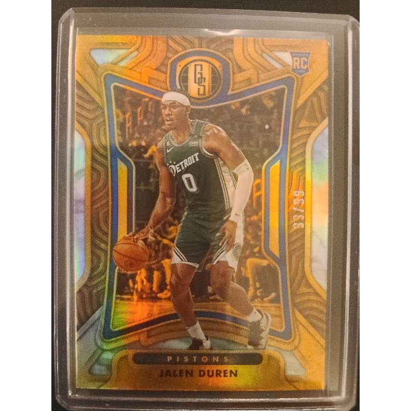 Jalen Duren 2023 CHRONICLES RC GOLD STAND 33／99