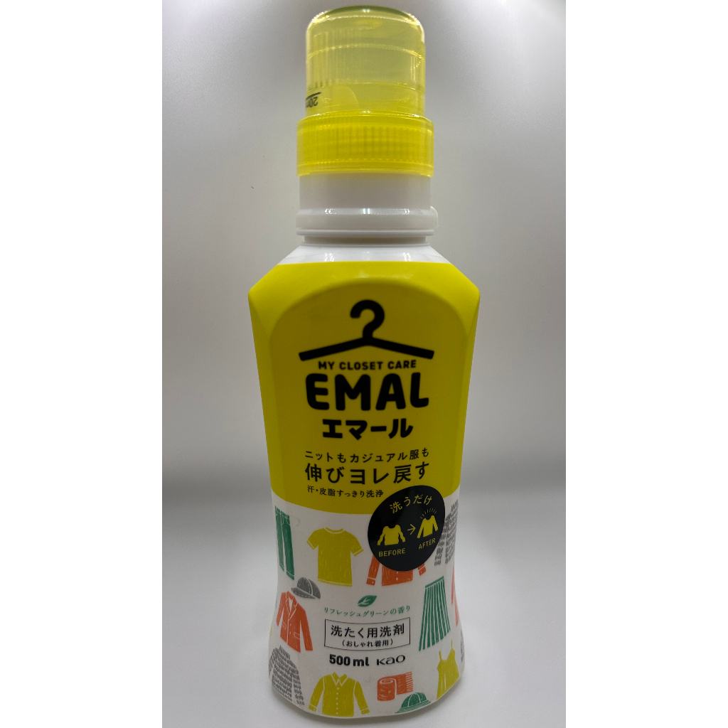 日本EMAL防縮洗衣精-清新草香