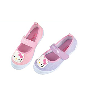 新款入荷*日本 三麗鷗 Sanrio 凱蒂貓 Hello Kitty*女童室內鞋 帆布鞋 娃娃鞋 休閒鞋-台灣製ＭＩＴ