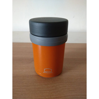 LOCK&LOCK 橘色雙層真空悶燒罐350ml