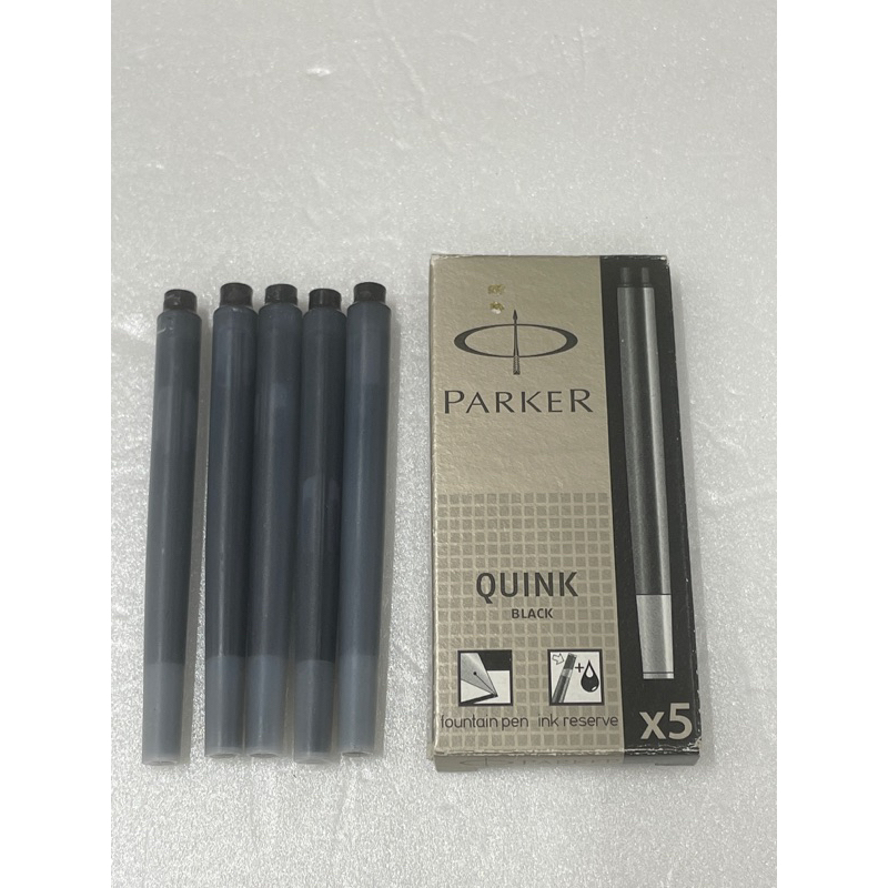 派克 PARKER 鋼筆墨水管 黑色