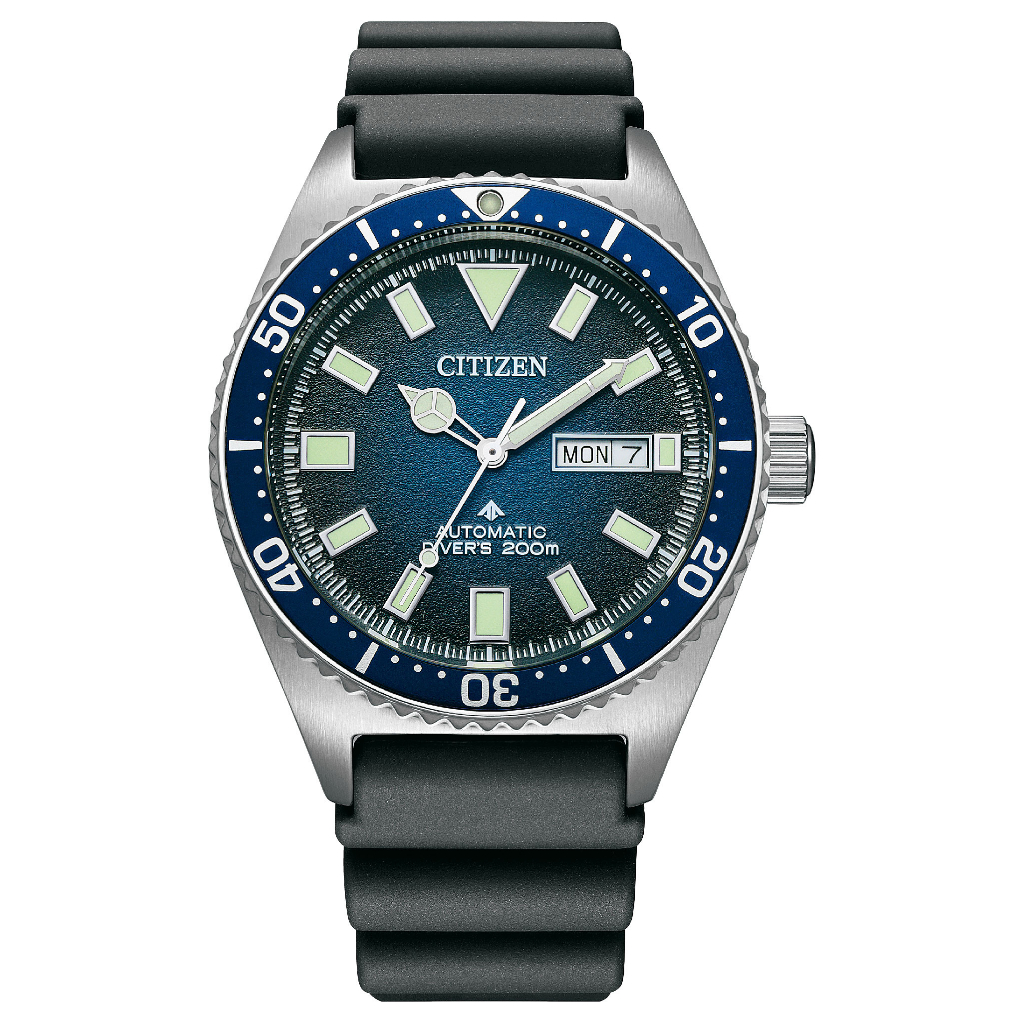 CITIZEN NY0129-07L《PROMASTER機械式潛水錶》41mm/漸層錶盤設計/藍【第一鐘錶】