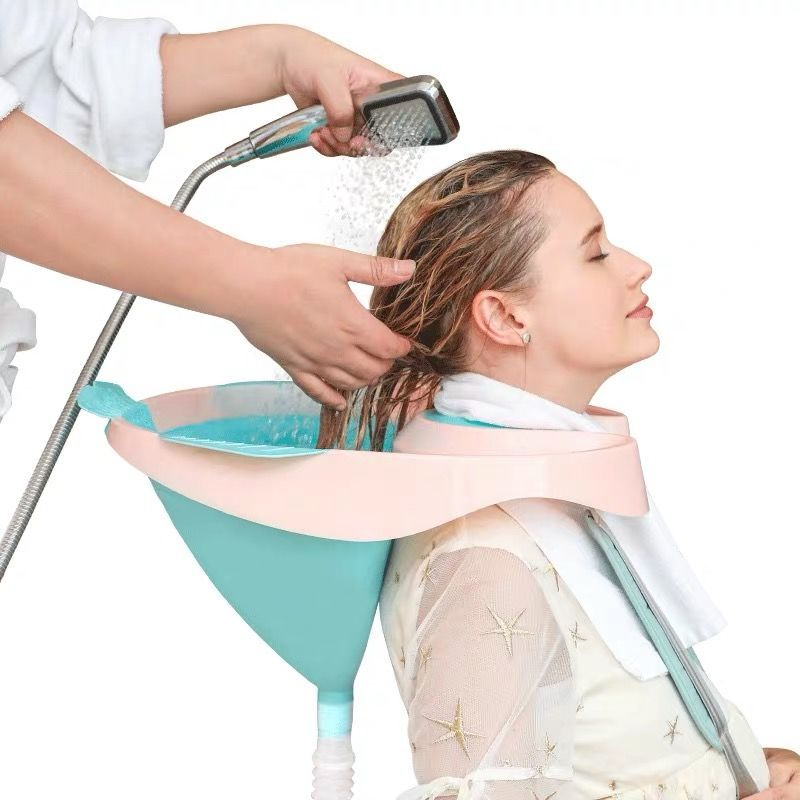 成人兒童老人通用仰視洗頭神器月子孕婦洗頭躺椅式病人兒童洗發盆