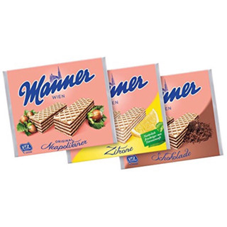 現貨❤️維也納🇦🇹Manner chocolate 經典榛果巧克力威化餅75g