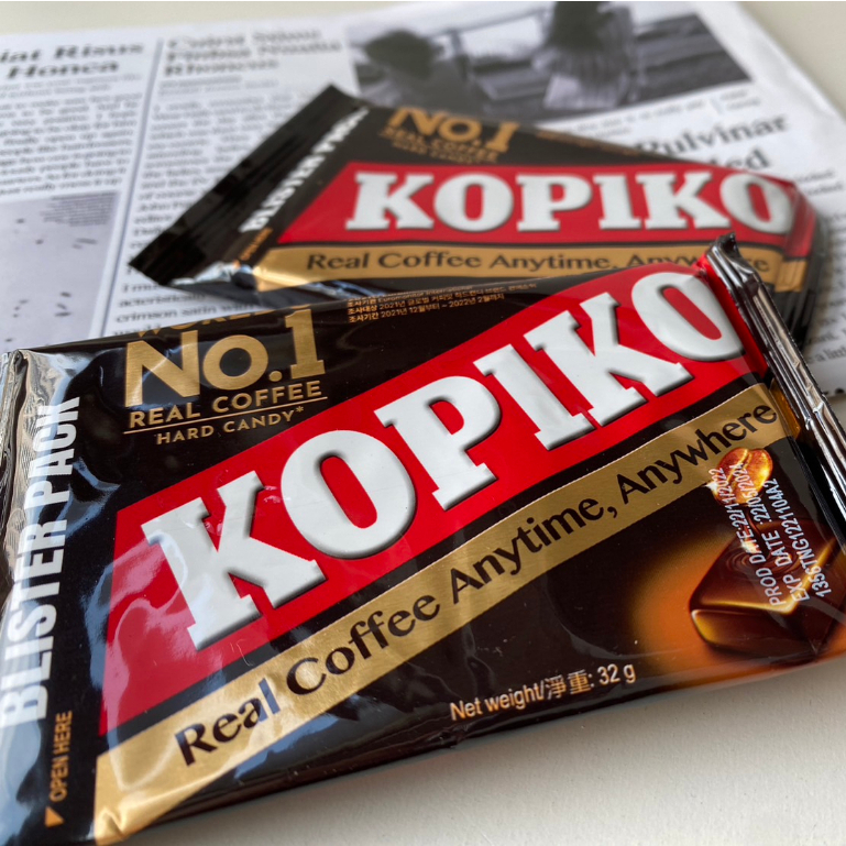 &lt;現貨&gt; KOPIKO 印尼咖啡糖 韓劇 文森佐 上流戰爭 海岸村恰恰恰 膠囊式隨身包裝 一包八顆