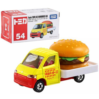 【TOMICA】汽車世界 多美小汽車 豐田漢堡車 No.054