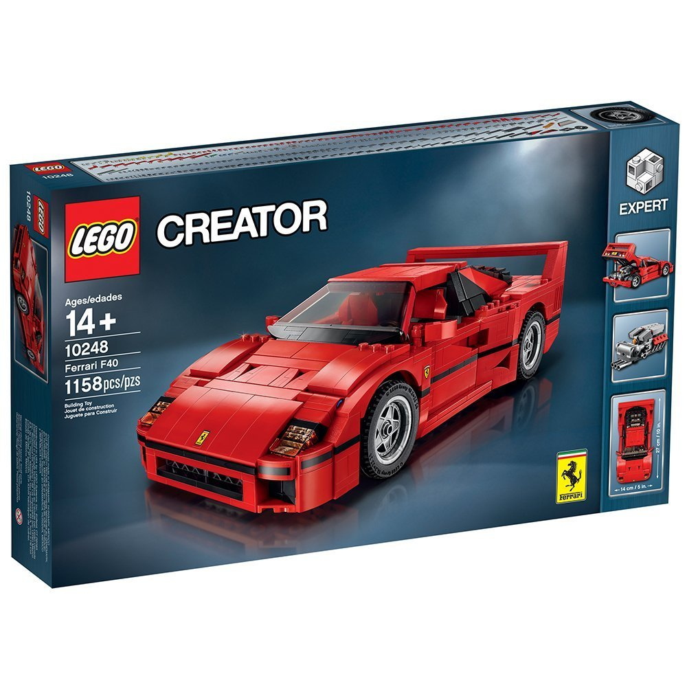 樂高 LEGO 10248 法拉利跑車 跑車 賽車 FERRARI F40 經典車款