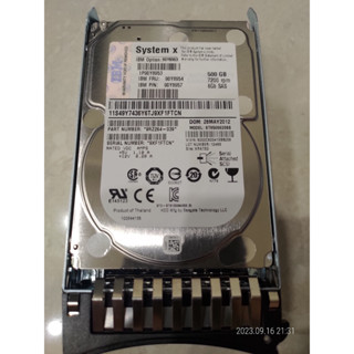 良品 IBM 90Y8953 90Y8954 500G 7.2K 2.5吋 SAS 伺服器硬碟