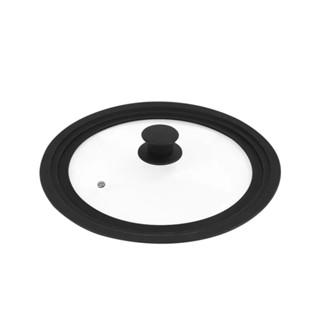 【LMG】多功能矽膠鍋蓋26-28-30cm(黑色)《泡泡生活》