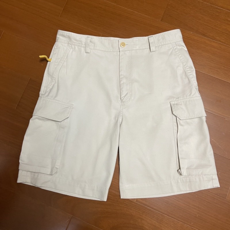 （Size 34w) Nautica 灰色純棉短褲 (3M櫃左L)