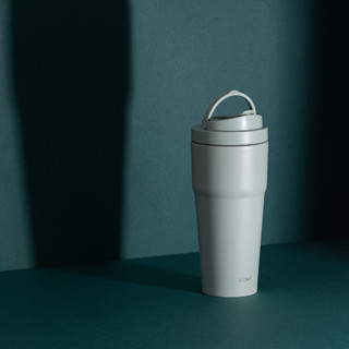 WOKY 沃廚 –全新升級～●●渾圓杯 770ml –綠氧立方(水淺綠) (附Tritan粗吸管+矽膠粗吸管)