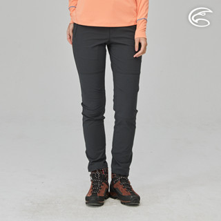 ADISI 女四面超彈耐磨修身拼接登山長褲AP2311138 (S-XL) 碳黑/碳黑｜拼接褲 登山褲 工作褲 四面彈