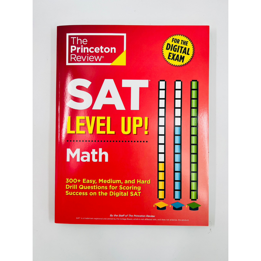 【Abc's 書店】SAT Level Up! Math: 300+ Easy, Medium, Hard Drills