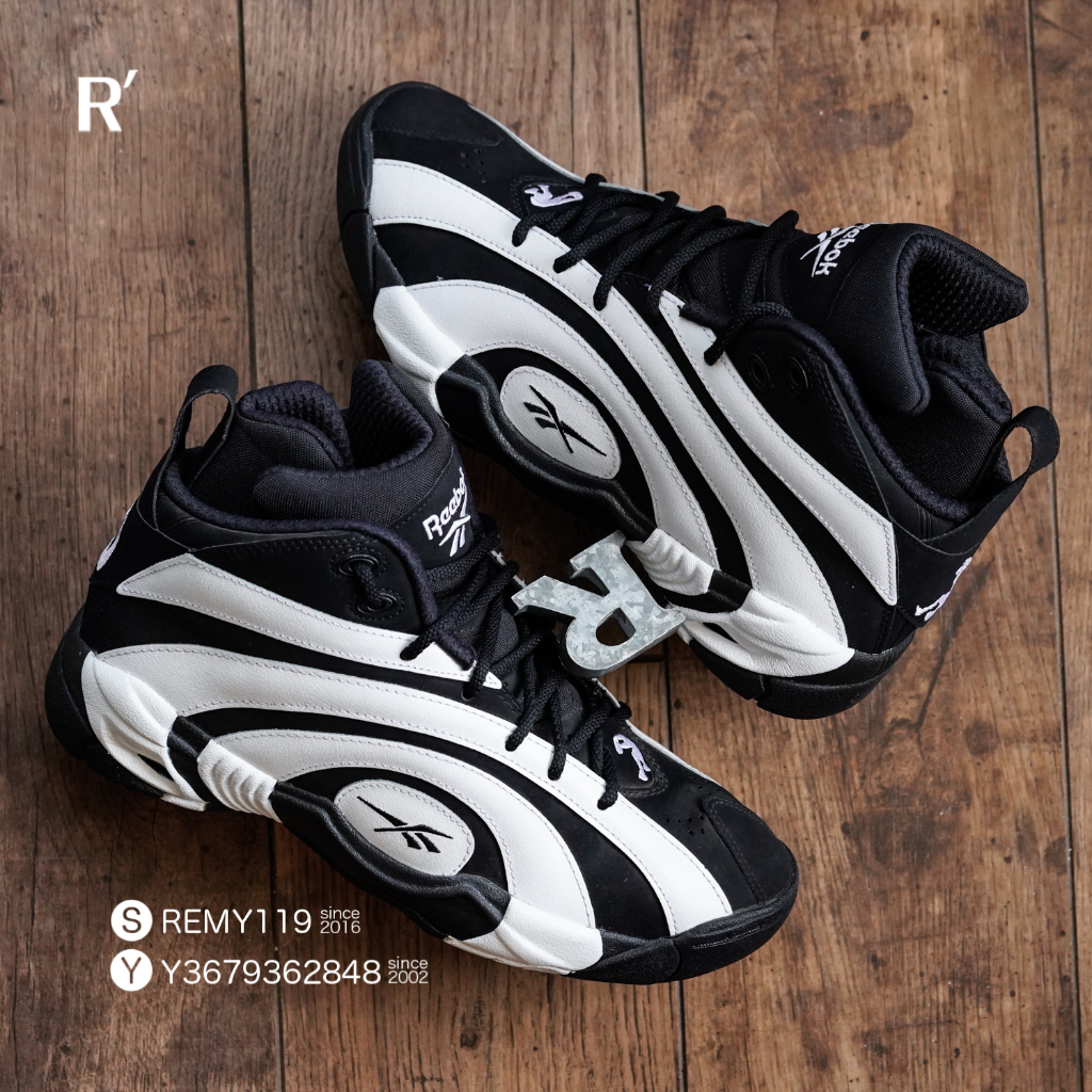 R'代購 Reebok Shaqnosis OG 黑白 年輪 O'Neal 俠客 歐尼爾 FV9284