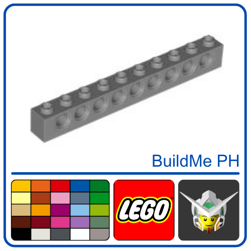 樂高 LEGO 2730 Technic Brick 1x10 with Holes