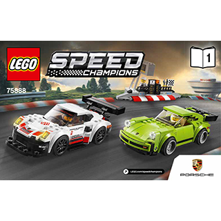 全新 未拆 正版 Lego 樂高 75888 Porsche 911 RSR and 911 Turbo 保時捷 已絕版