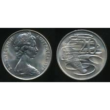 【全球硬幣】澳洲 Australia 1970 20c澳大利亞錢幣 20分 AU