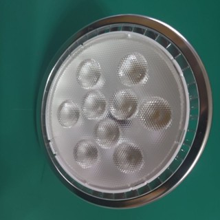 LED植物生長燈PAR38 9燈 10W 投射燈泡 黃光 植物燈