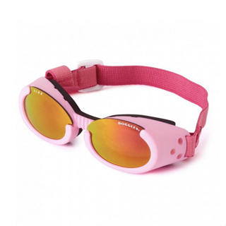 美國Doggles-粉/Powder-雷射鏡片-護目鏡-寵物太陽眼鏡-抗UV護目鏡-護目