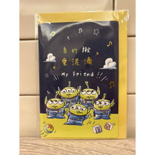 現貨‼️迪士尼 玩具總動員 三眼怪 揪愛泥 夾娃娃 萬用卡片 ❤️