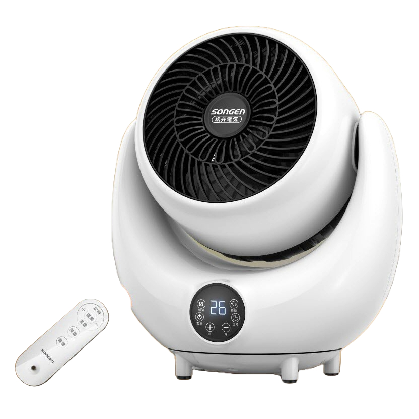 暖氣機 電暖器 電暖扇 松井3D旋風循環冷暖兩用電暖扇暖氣機電暖器循環扇(SG-206ACW/SG--J26FH)ZUL