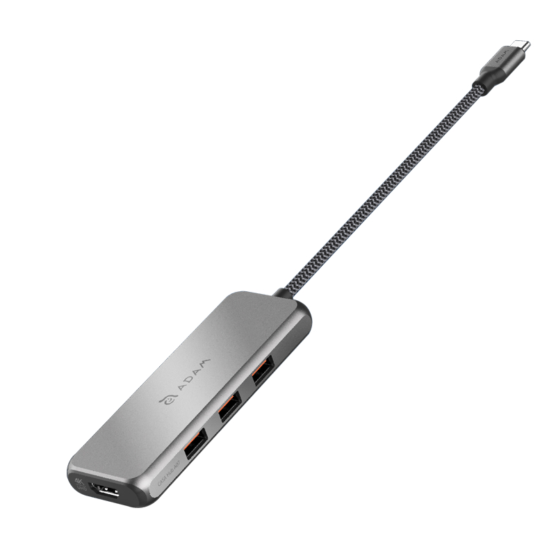 【ADAM】CASA HUB A07 USB-C 3.1 Gen2 七合一多功能高速集線器