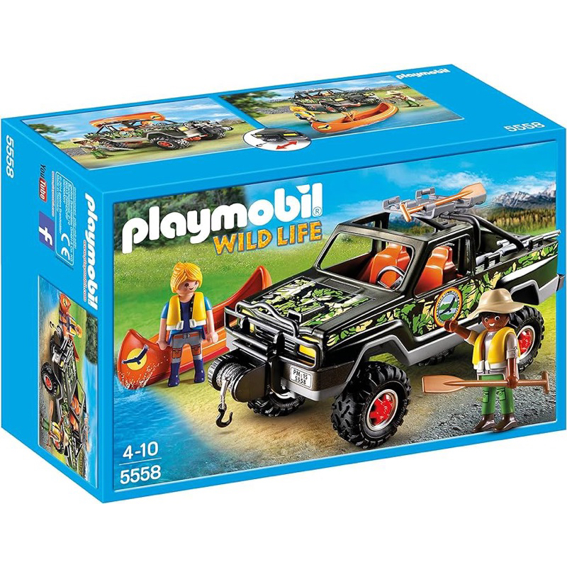 Playmobil 摩比 5558 探險皮卡車