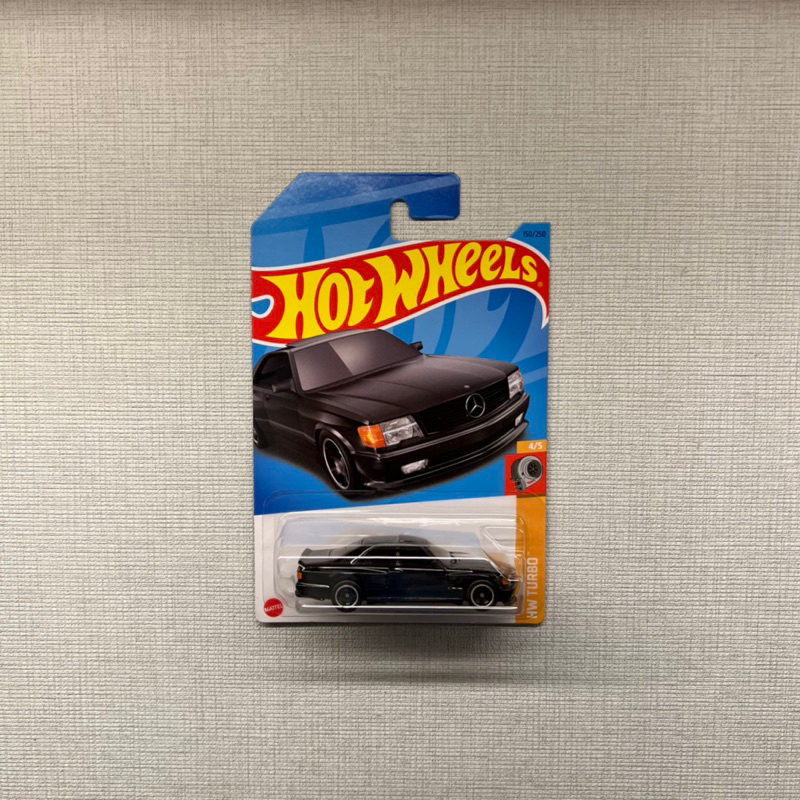 《現貨》Hotwheels Mercedes-Benz 560 SEC AMG 初版黑