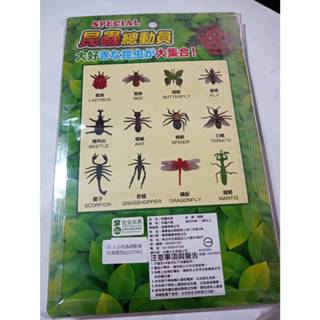 12入小昆蟲總動員 模擬模型組(ST505) (全新未拆封)