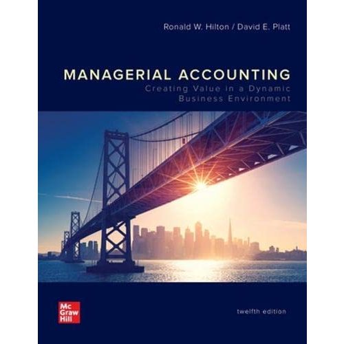 Hilton/Managerial Accounting 12e 管理會計 12版