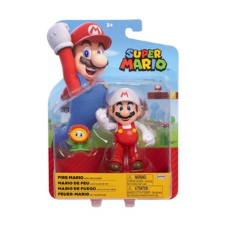 🔥成品潮玩🔥 JAKKS Nintendo 任天堂 Super Mario 超級瑪利歐: 4吋公仔 FIRE MARIO