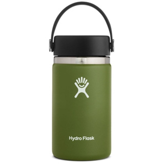 Hydro Flask 355ml 寬口 真空保溫鋼瓶 橄欖綠 全新 台北可面交