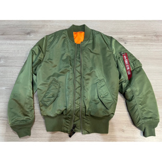 Alpha industries ma1 flight jacket MA-1 飛行 外套 夾克 XS 軍綠