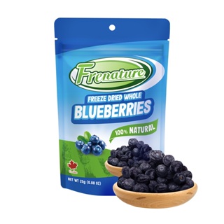 Frenature 富紐翠 加拿大 藍莓凍乾 25g (藍莓果乾,冷凍乾燥,無添加糖)