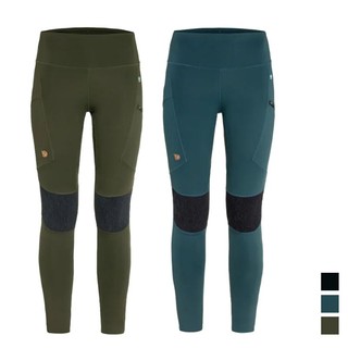 【Fjallraven 北極狐】Abisko Trekking HD 緊身褲 女 健行緊身褲 耐磨登山褲 87143