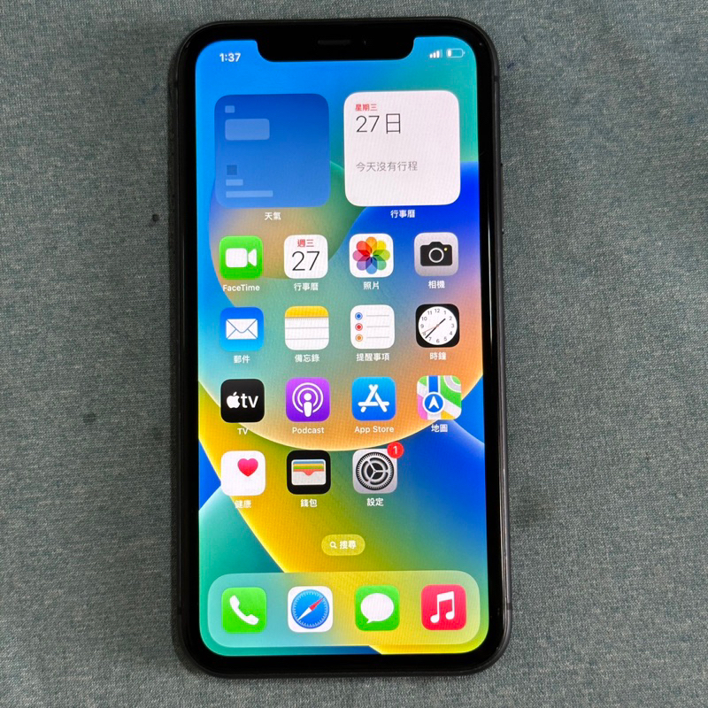 iPhone 11 128G 黑 功能正常 二手 IPhone11 i11 apple 蘋果 6.1吋 螢幕細微刮傷