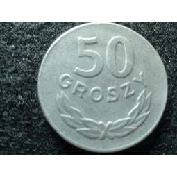【全球郵幣】波蘭 50 Groszy 1976 POLAND AU