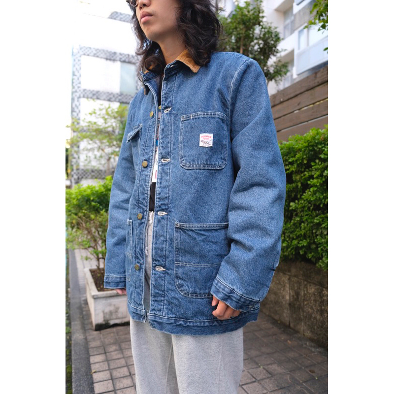 @客人專門賣場 2000's POINTER brand denim chore jacket with Lining