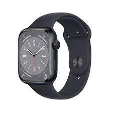 Apple Watch Series 8 (GPS) 41mm 午夜色鋁金屬錶殼；午夜色運動型錶帶 (福利品9成新)