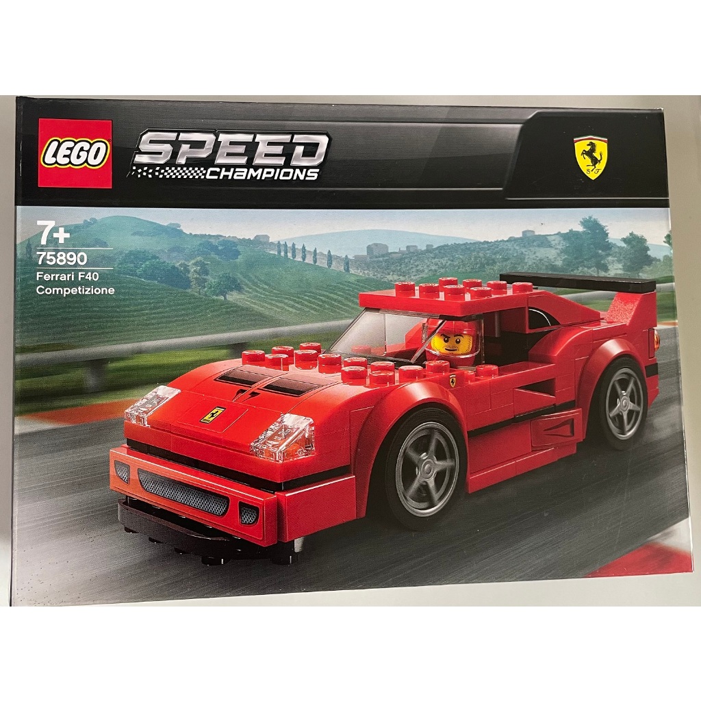 (已組裝) LEGO 樂高 Ferrari F40 SPEED 75890