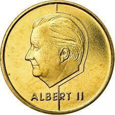 【全球郵幣】 比利時 Belgium 1998 年 5 francs AU