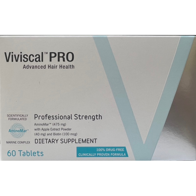 🔥現貨&amp;免運費🔥薇絲卡魔法錠60顆/盒 Viviscal PRO 效期2025/9