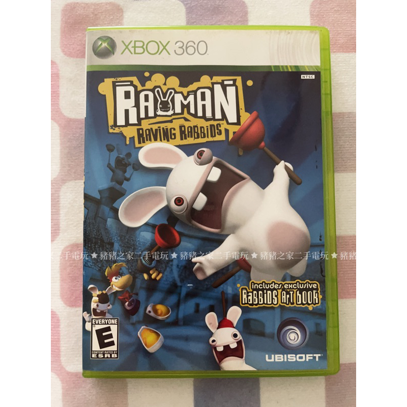 XBOX 360 雷曼 瘋狂兔子 雷曼兔 Rayman Raving Rabbids 英文版 XBOX360