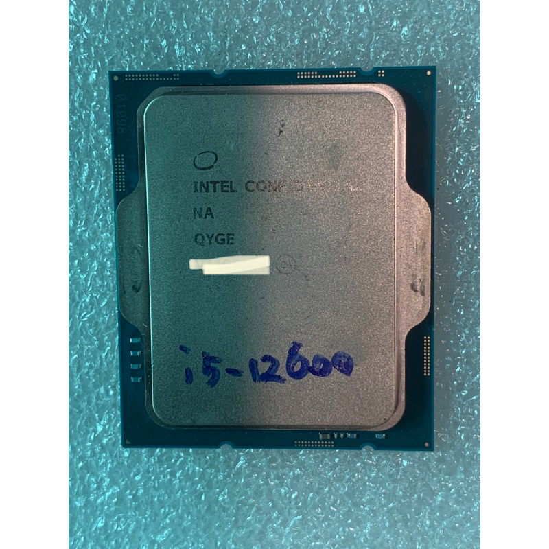 Intel Core i5-12600 6C12T 模擬12核 有內顯 UHD 770 1700處理器 ES QYGE