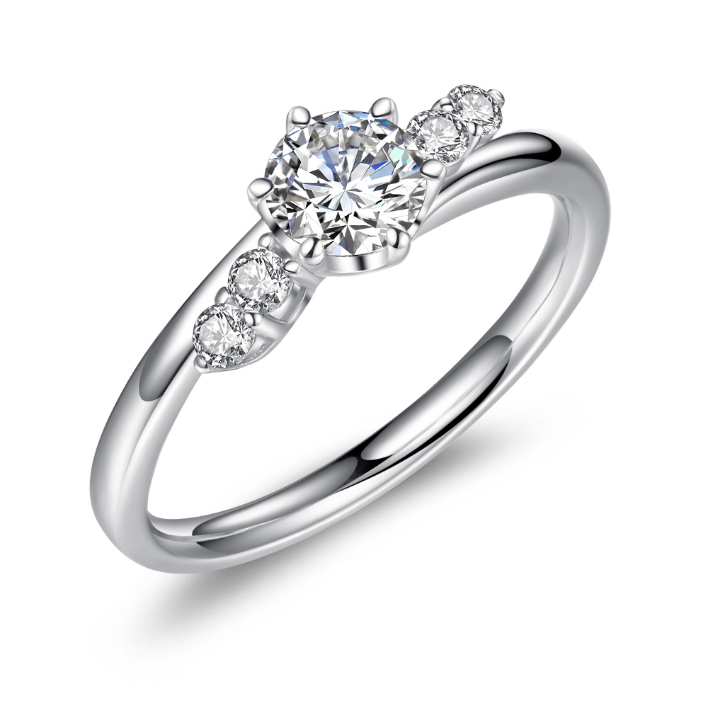 AchiCat．925純銀戒指．浪漫時刻．婚戒．滿鑽．求婚．情人節禮物．生日禮物．AS6018