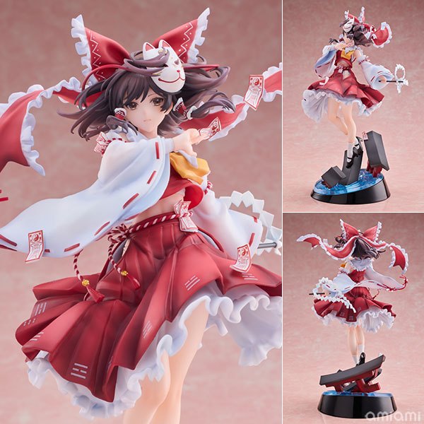 日版 Solarain 東方Project 博麗靈夢 樂園的美麗巫女 1/7 PVC 完成品