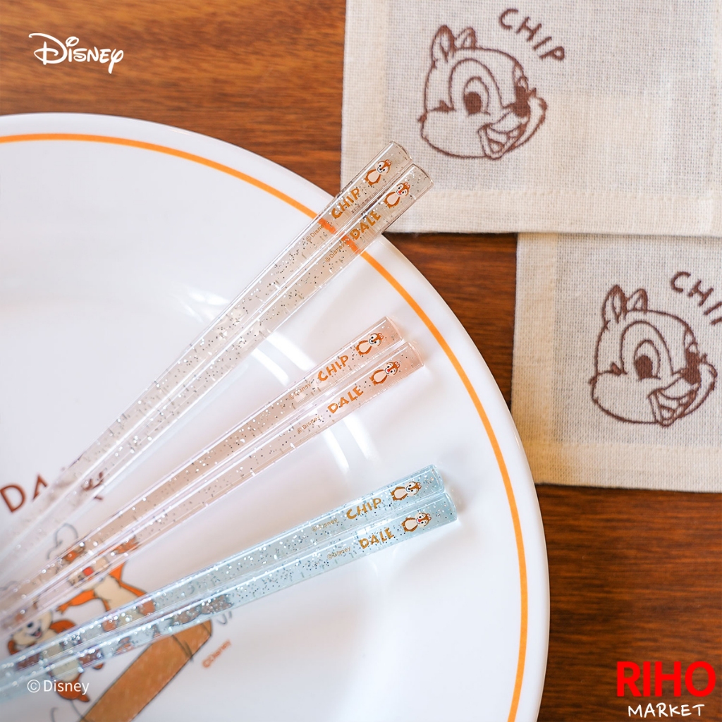 韓國大創 DAISO 奇奇蒂蒂 兒童筷子 筷子組 3入 迪士尼 正版 水晶筷 卡通筷 壓克力筷 環保筷 餐筷