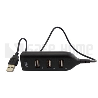 【Safehome】延長線造型 USB 4- PORT HUB 集線器 支援win7 UH406